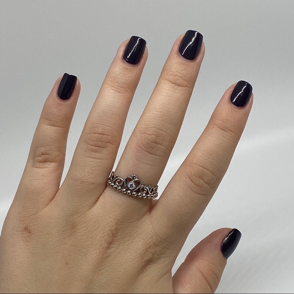 PANDORA PRINCESS TIARA CROWN RING